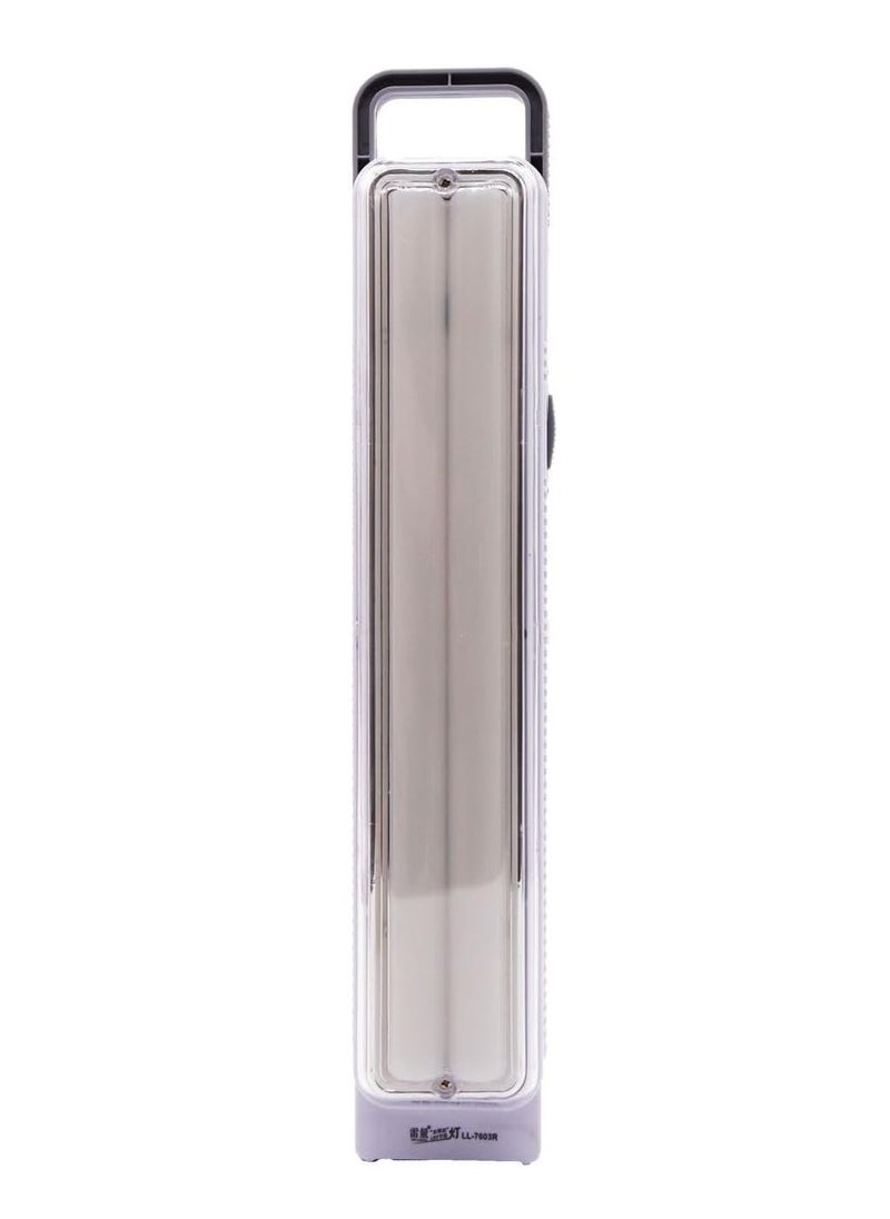 Generic Emergency Light Lamp LL-7603R -1 For Rechargeable White  - Image 1