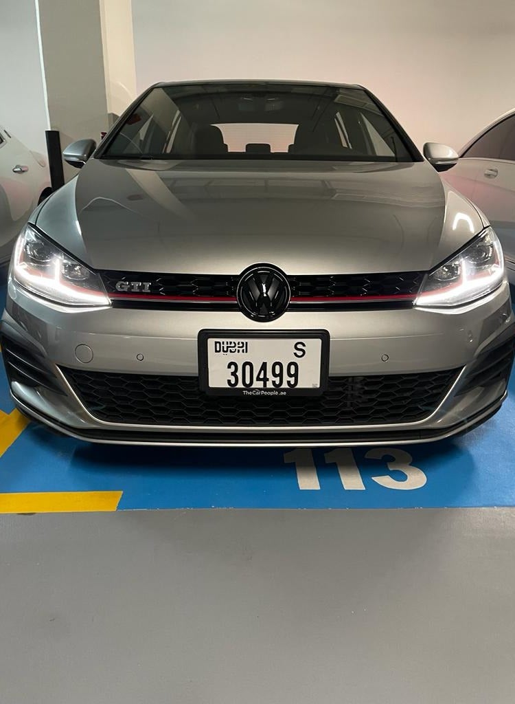 Generic VW Golf Gloss Black Front and Rear Badge Cover - MK7  - Image 2