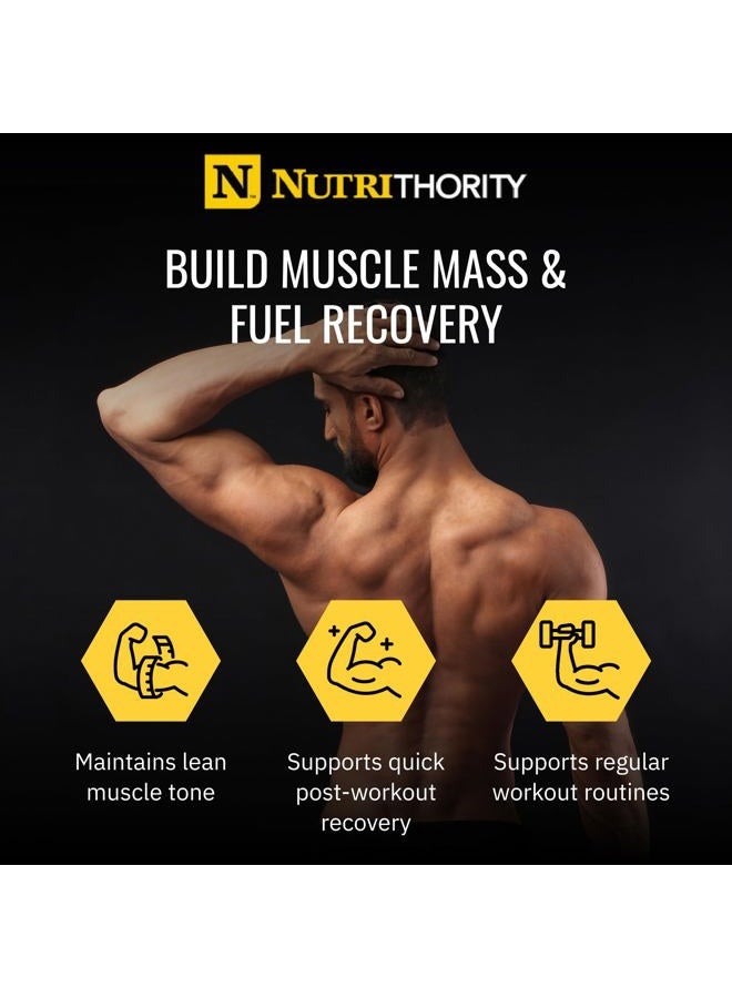 Nutrithority ISOTHORITY- 100% Pure Whey Protein Isolate for Maximum Post Workout Recovery (Peanut Butter Chocolate) - Image 5