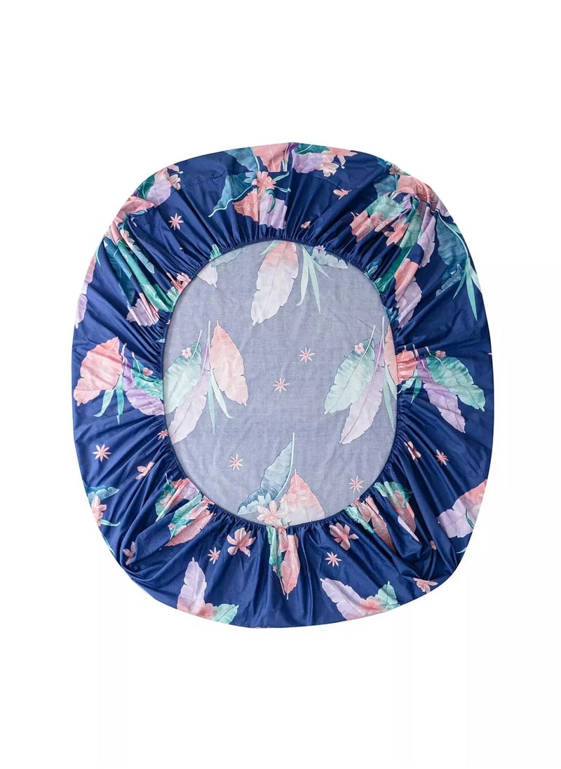 Generic Plant Print Fitted Sheet  - Image 3