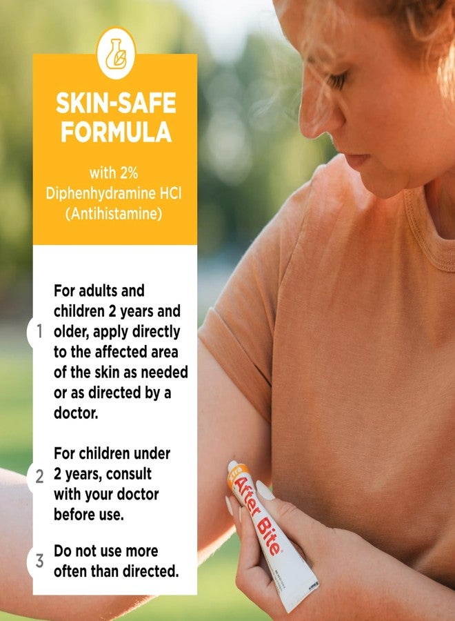 After Bite Xtra Formula - Itch Relief with Diphenhydramine HCl - Ideal for Mosquito & Fire Ant Bites, Bees & More - Portable Gel Formula - 0.7 oz (4 Pack) - Image 3