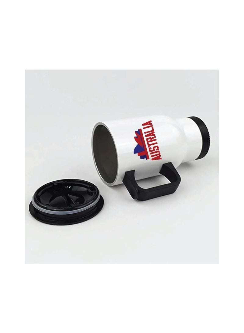 Australia Day Insulated Travel Mug - Celebrate with This Festive Travel Mug and Your Favorite Hot Beverage - Australia Day Gifts  - Image 4
