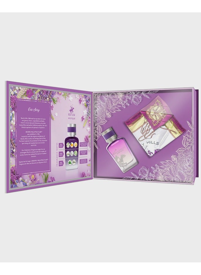 Beverly Hills مجموعة هدايا ميستيك للنساء عطر أو دو بارفان 100 مل - Image 2