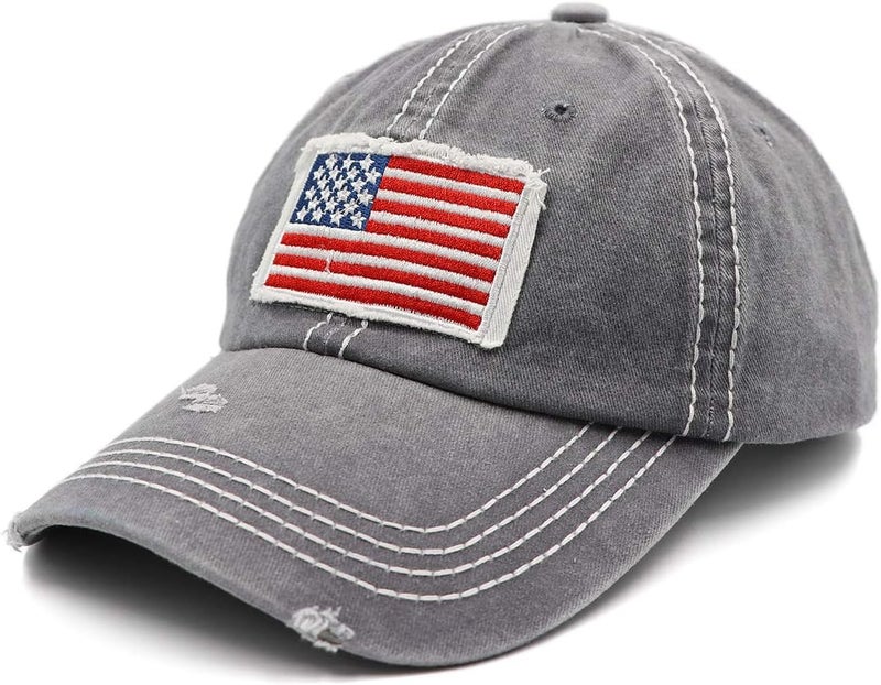 ProMindFun Womens Pony Hat High Ponytail Baseball Cap Girls Messy Bun Caps Camouflage Trucker Bad Hair Day Adjustable Dad Hat - Image 3
