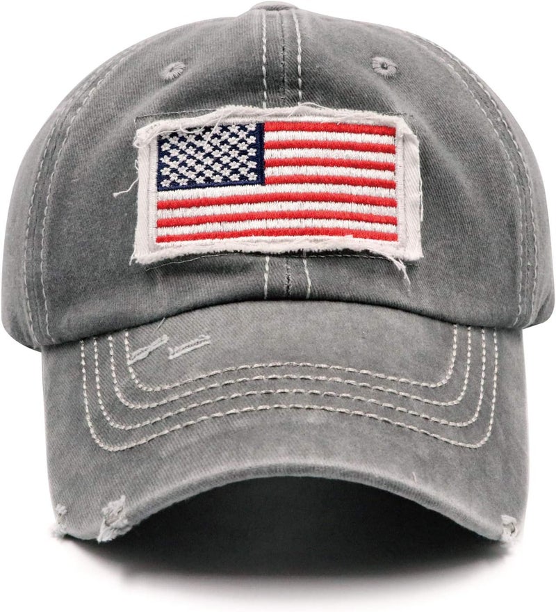 ProMindFun Womens Pony Hat High Ponytail Baseball Cap Girls Messy Bun Caps Camouflage Trucker Bad Hair Day Adjustable Dad Hat - Image 2