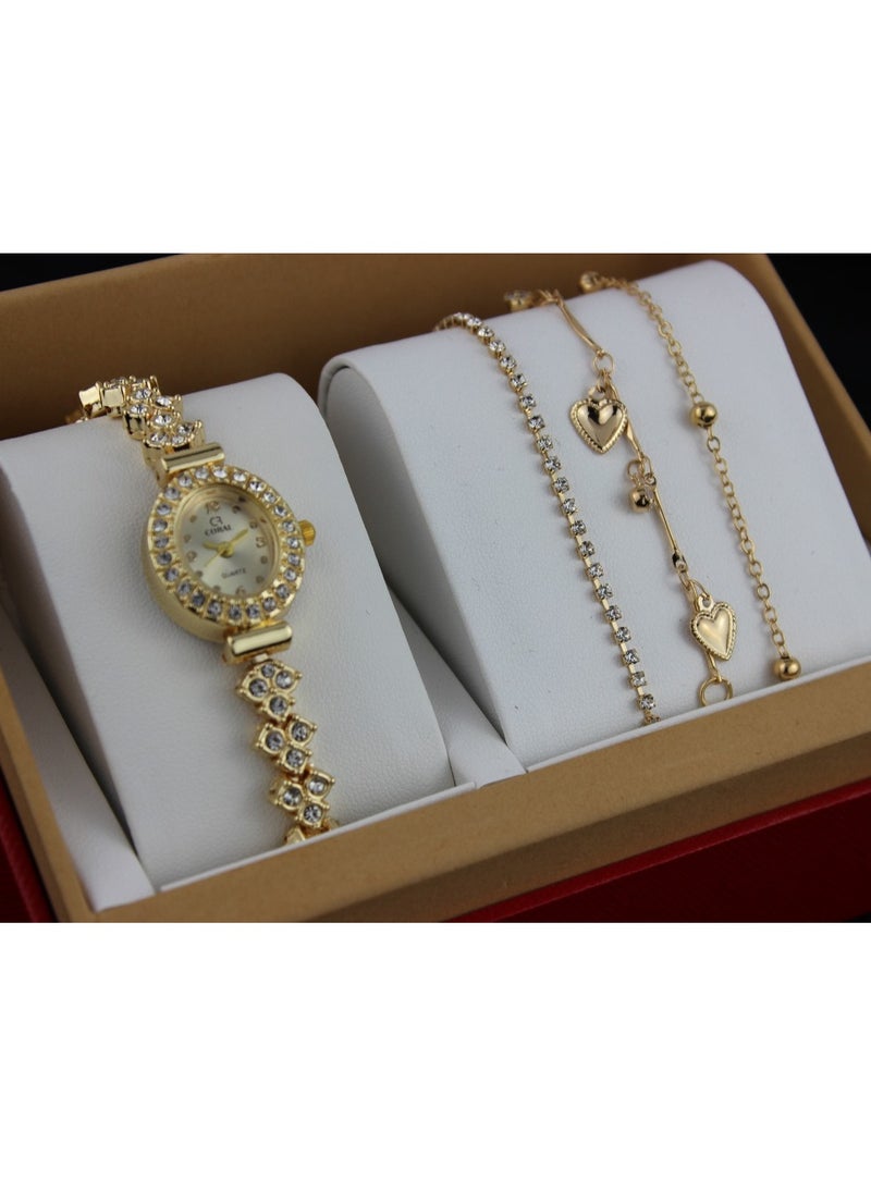 Reclaim with Argireline Women's evening watch set 