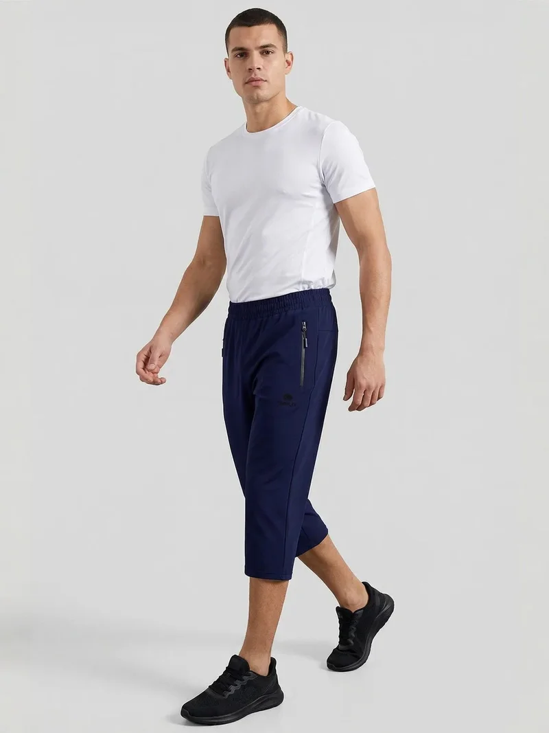 TOMMYLIFE TOMMY Men's Capri Cycling Shorts