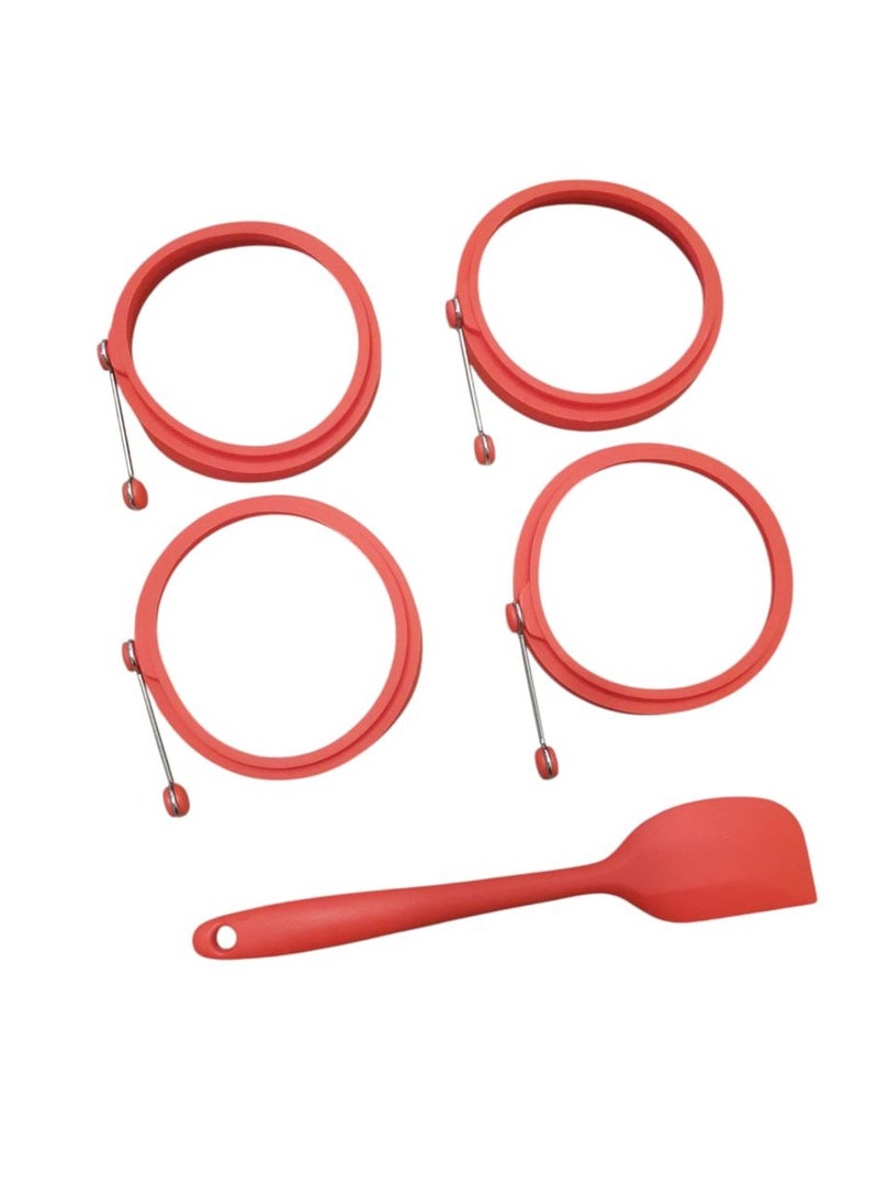Silicone Egg Ring Nonstick set  - Image 1