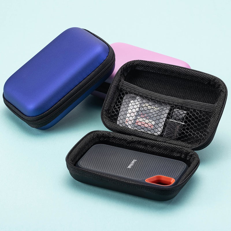 Manufacturer'S Ready Stock Eva Storage Bag Headphone Storage Box Data Cable Headphone Bag - Image 4