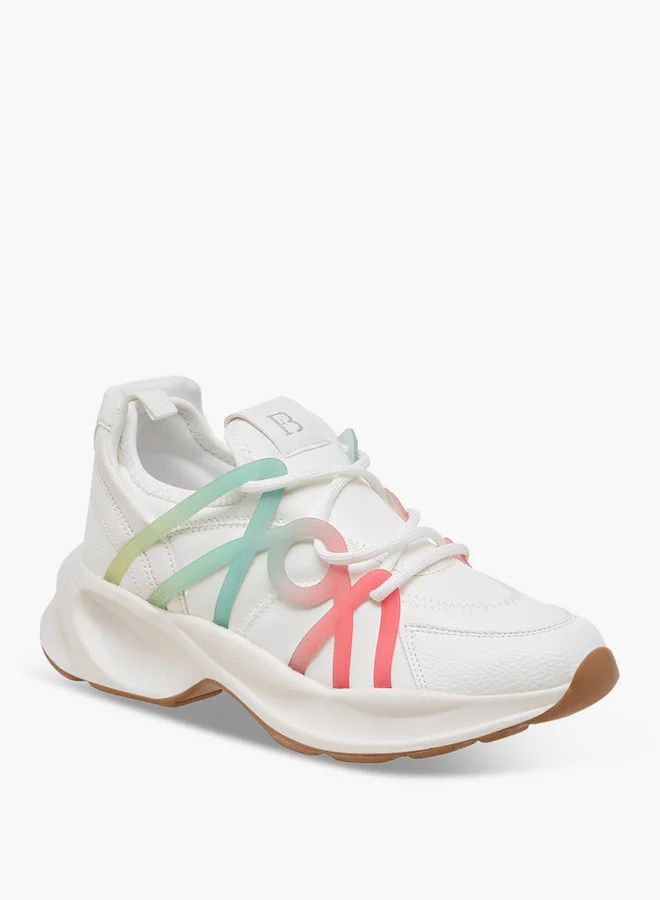 Flora Bella By Shoexpress Women Ombre Accent Slip-On Sneakers