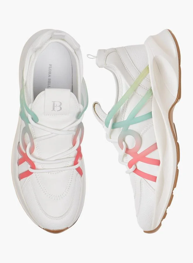 فلورا بيلا من شو إكسبرس حذاء رياضي نسائي سهل الارتداء بتدرج لوني