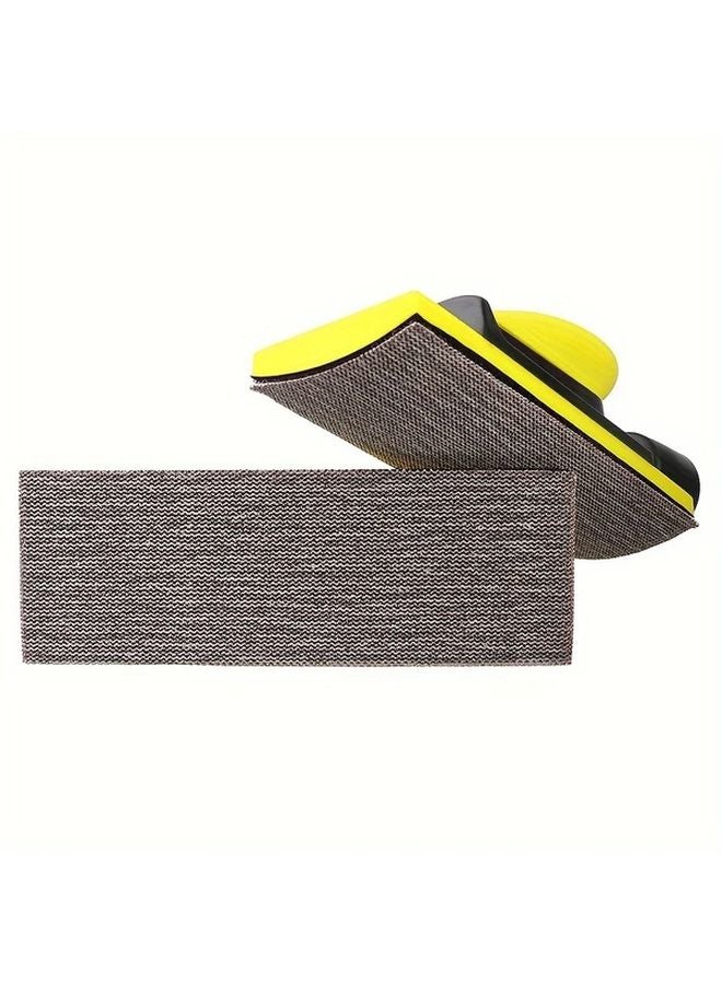 Value Pack 20pcs 70x198mm 180 Grits Rectangular Vacuum Sandpaper Sanding Discs - Image 5