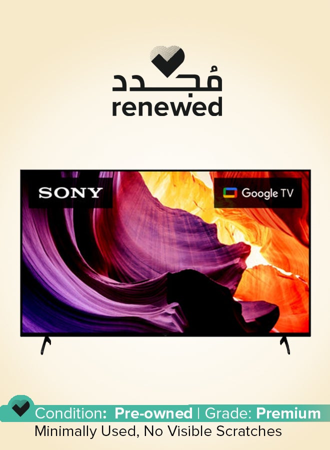 Sony Renewed - 65 inch Android Smart TV 4K 65X80K Black - Image 1