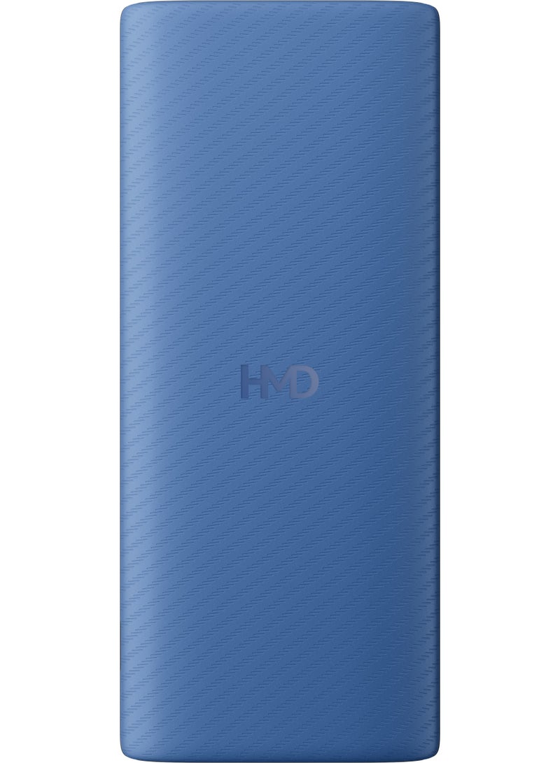 HMD 101 4G Dual SIM Feature Phone with Cloud Apps, YouTube, Facebook, USB Type-C Charging, MP3 Player, FM Radio and Long-Lasting 1000mAh Battery - Blue - Image 2