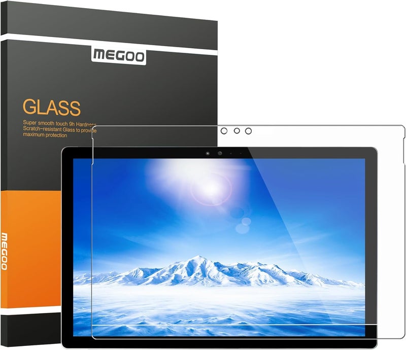 ميجو واقي شاشة ArmorShield من الزجاج المقوى المصمم لجهاز Microsoft Surface Pro 3 مقاس 12 بوصة، شفاف عالي الدقة، مقاوم للخدش، لمس سريع الاستجابة - Image 1
