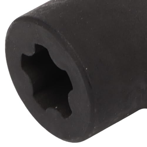 Unifizz Battery Cover Removal Socket12in Battery Housing Caps Removal SocketReplacement For Tesla Model 3 Y X All Models Battery cover screw removal tool EP Fiveflower sixspanner special pentagontoothed - Image 5