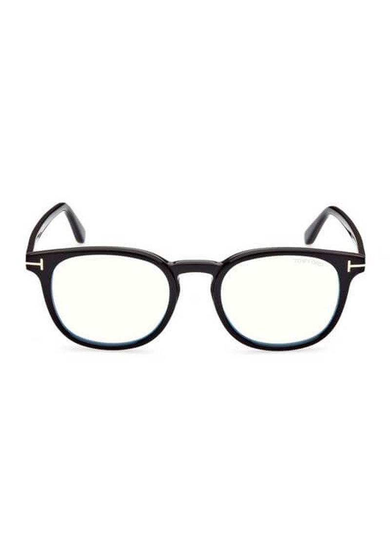 TOM FORD - Men's Round Eyeglasses - TF5819-B ECO 001 52 - Lens Size: 52 Mm - Image 1