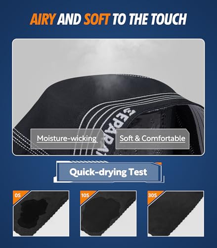 Separatec Mens Underwear with Pouch for balls Anti Chafing Underwear Men Athletic Sport Performance Long Boxer Briefs 3 Pack(L,Black) - Image 4