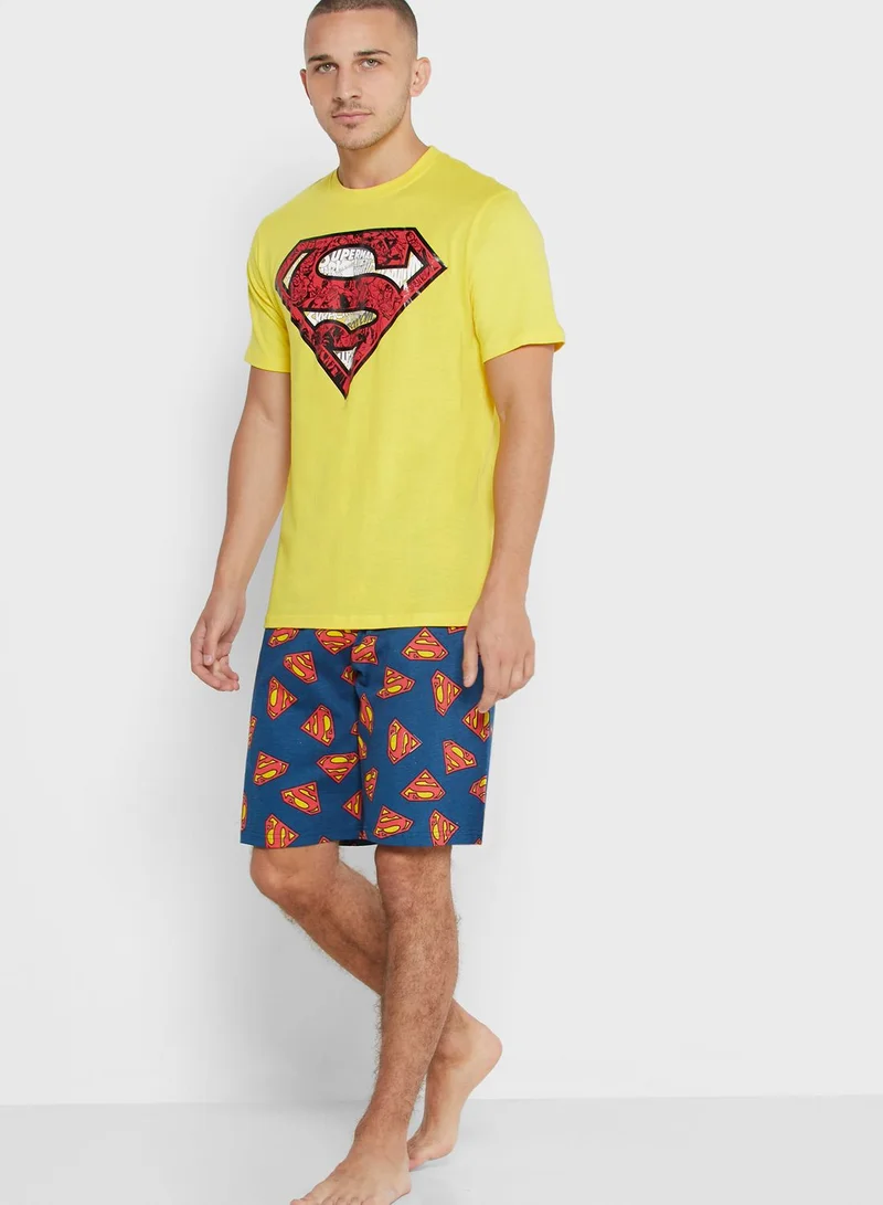 Seventy Five Superman PJ Set