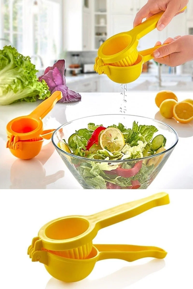 Safestore Practical Lemon Press Citrus Juicer Lemon Squeezer Hard Plastic