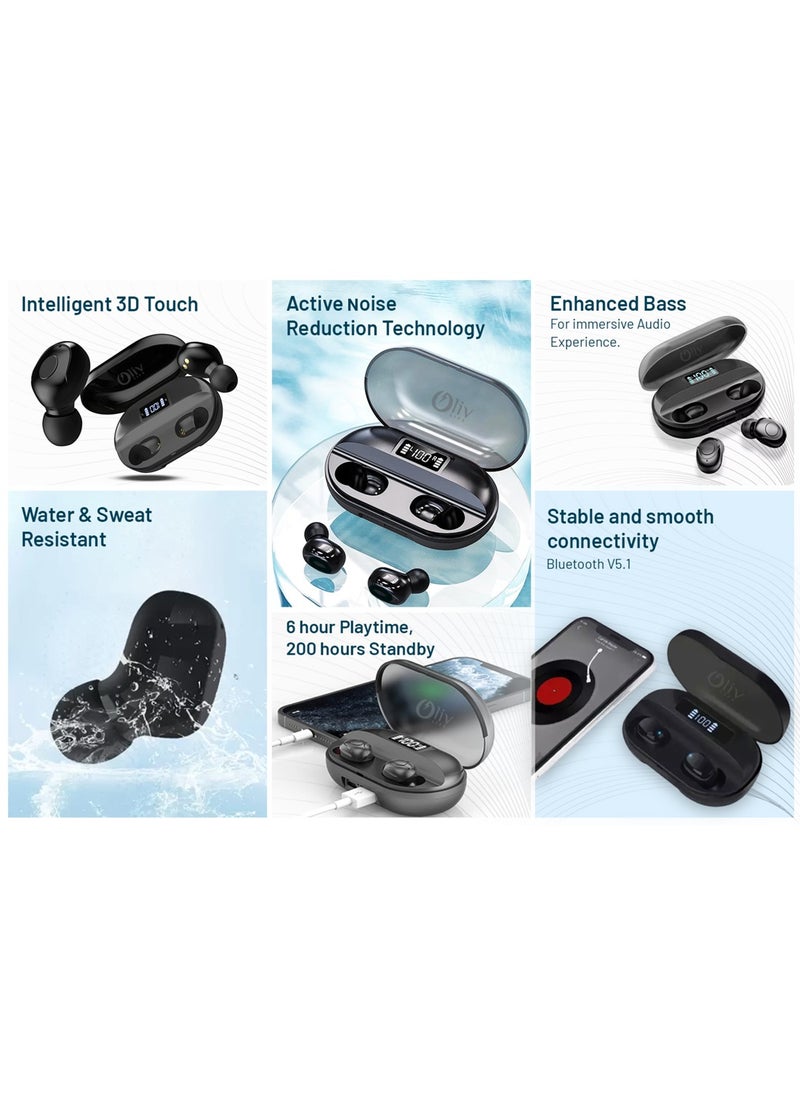 Oliv Life - T2 TWS Wireless Headset with Power Bank - Image 1