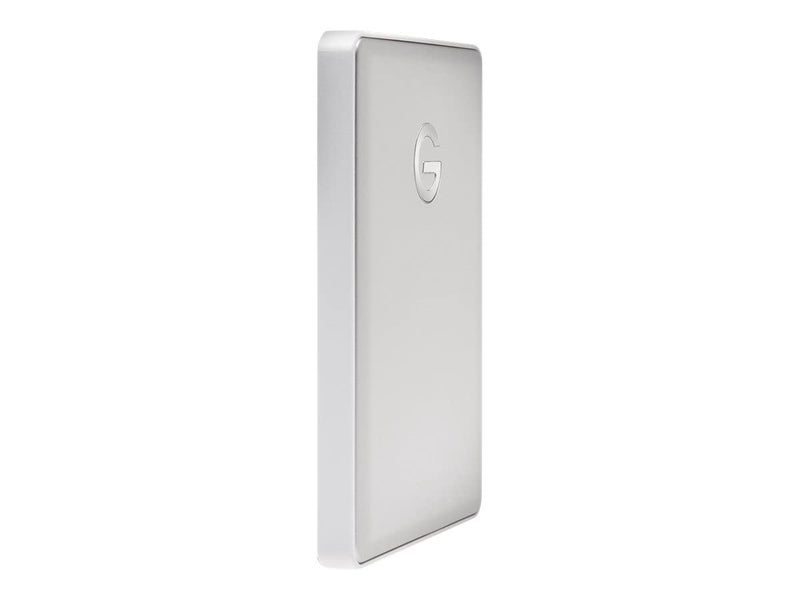 G-Technology 1TB G-DRIVE mobile USB-C (USB 3.1 Gen 1) Portable External Hard Drive, Silver - 0G10264 - Image 4