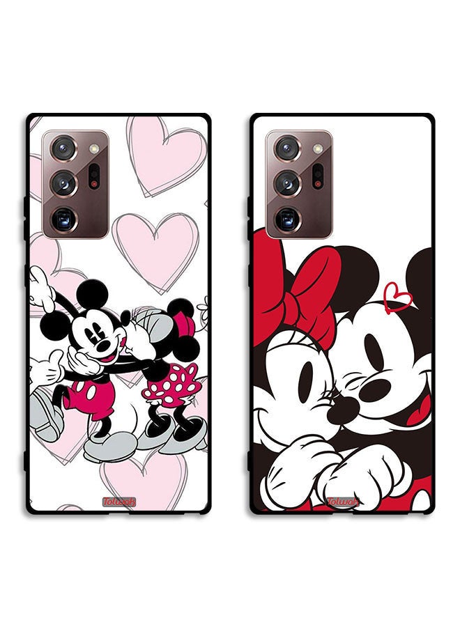 Tolwak Two Cases For Samsung Galaxy Note 20 Ultra Protective Covers Mickey Mouse Hug - Image 1