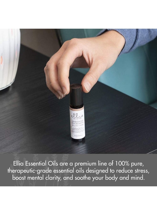 Ellia Sandalwood Essential Oil Roll-On | 10ml, 100% Pure, Therapeutic Grade - Image 4