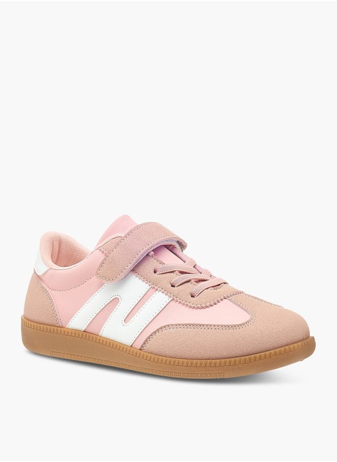 Oaklan by Shoexpress Oakland Girls Walking Shoes With Hook & Loop Closure  - Image 1