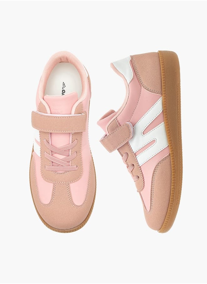 Oaklan by Shoexpress Oakland Girls Walking Shoes With Hook & Loop Closure  - Image 2