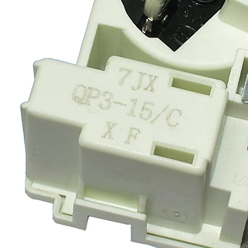 HMHAMA Replacement QP3-15/C PTC Starter for Refrigerator-Freezer Compressor Refrigerator Over Load Protector Compressor PTC Starter Relay Spare Part - Image 4