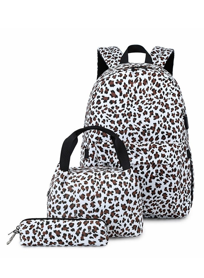 SKT Shiketro Three-Piece Oxford Cloth USB Computer Bag Outdoor Backpack  - Image 1