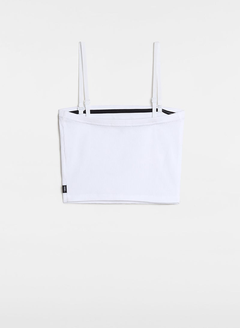 VANS Drew Ribbed Tube Top - Image 1