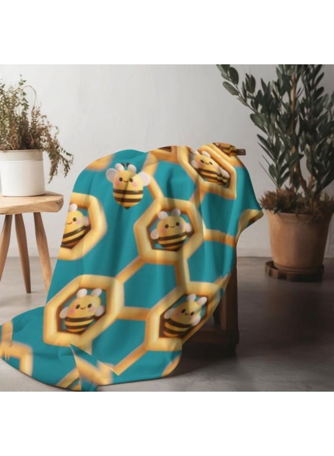 general Baby and children's cartoon flannel thin blanket (warm and comfortable, suitable for sleep, game use) 70cm*100cm - Image 4