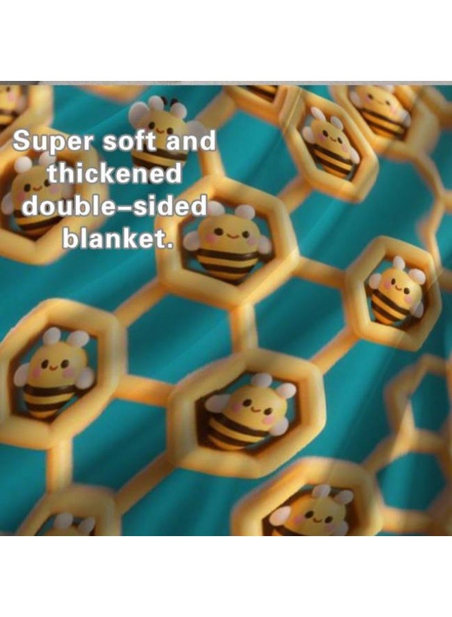 general Baby and children's cartoon flannel thin blanket (warm and comfortable, suitable for sleep, game use) 70cm*100cm - Image 5