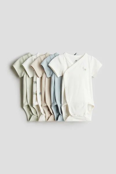 اتش اند ام 5-Pack Cotton Bodysuits