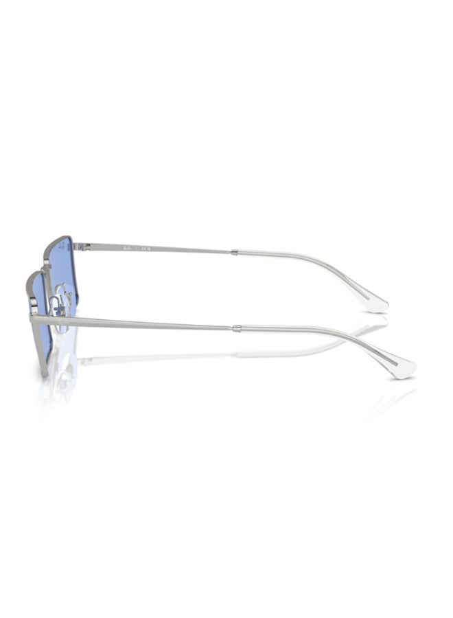 Ray-Ban Women Ray-Ban RB3741 003/80 Women's Rectangular Sunglasses - Lens Size: 56 mm - Image 2