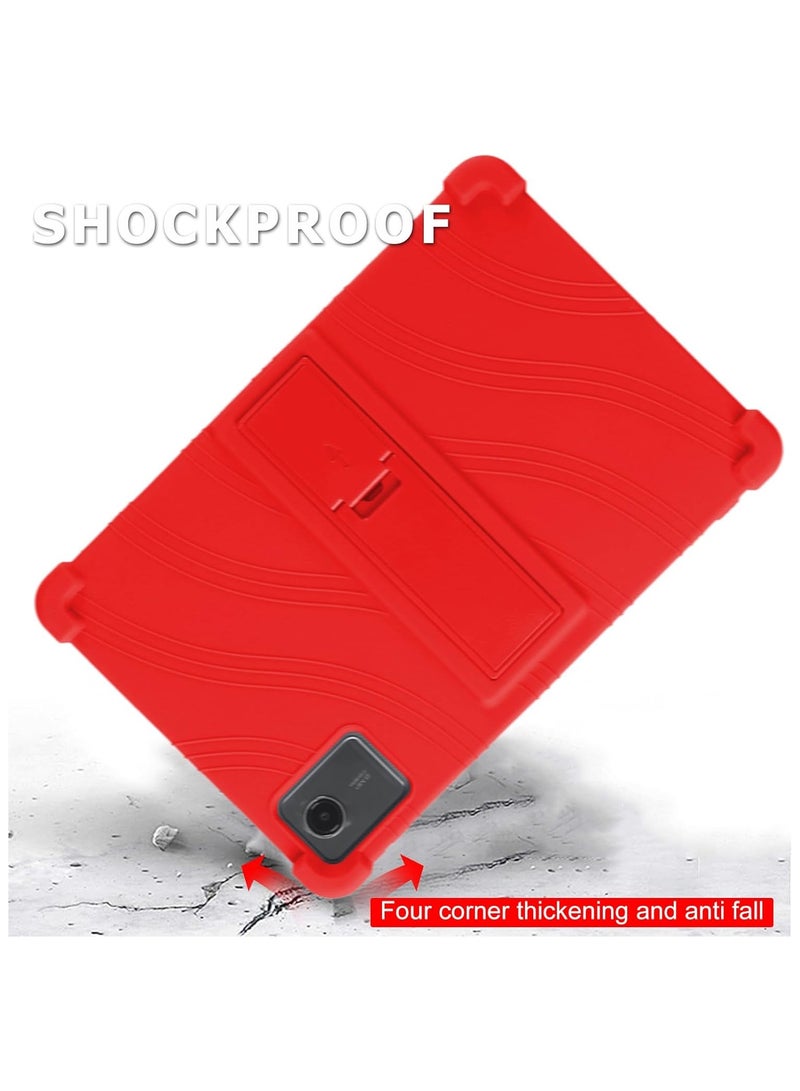 general for Lenovo Tab M11 Case 11 Inch 2023,Soft Silicone Kids Case for Lenovo Tab M11 Tablet (TB330FU) Lenovo Xiaoxin Pad 2024 TB331FC with Stand - Image 3