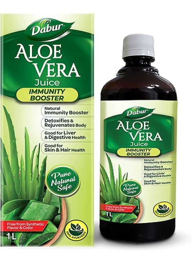 Dabur Dabur Ayurvedic Aloe Vera Health Juice (1L) 