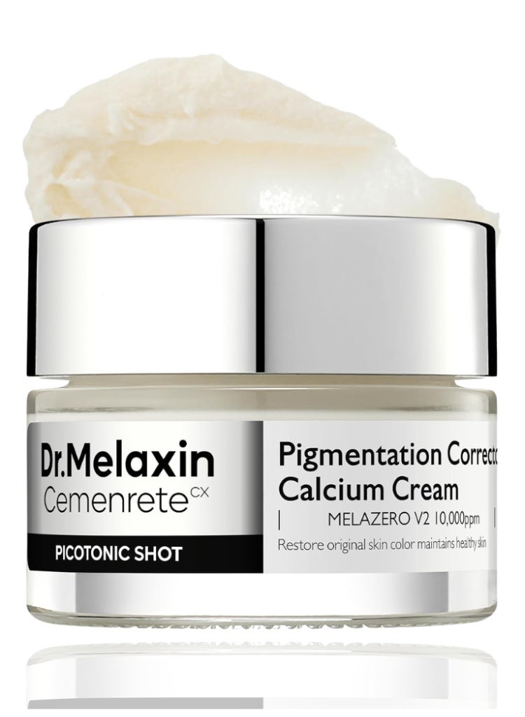 دكتور ميلاكسين كريم Dr. Melaxin Cemenrete Picotonic Shot Calcium – كريم كوري لترميم حاجز البشرة وترطيبها وتحسين مرونتها - Image 1