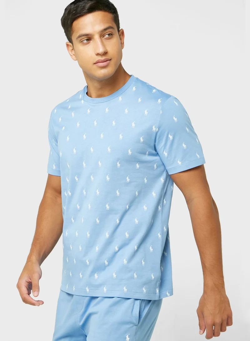 POLO RALPH LAUREN Logo Crew Neck T-Shirt