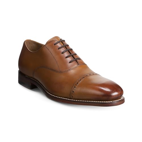 Allen Edmonds Mens Brady Cap Toe Oxford Oxford Brown Leather 8 D