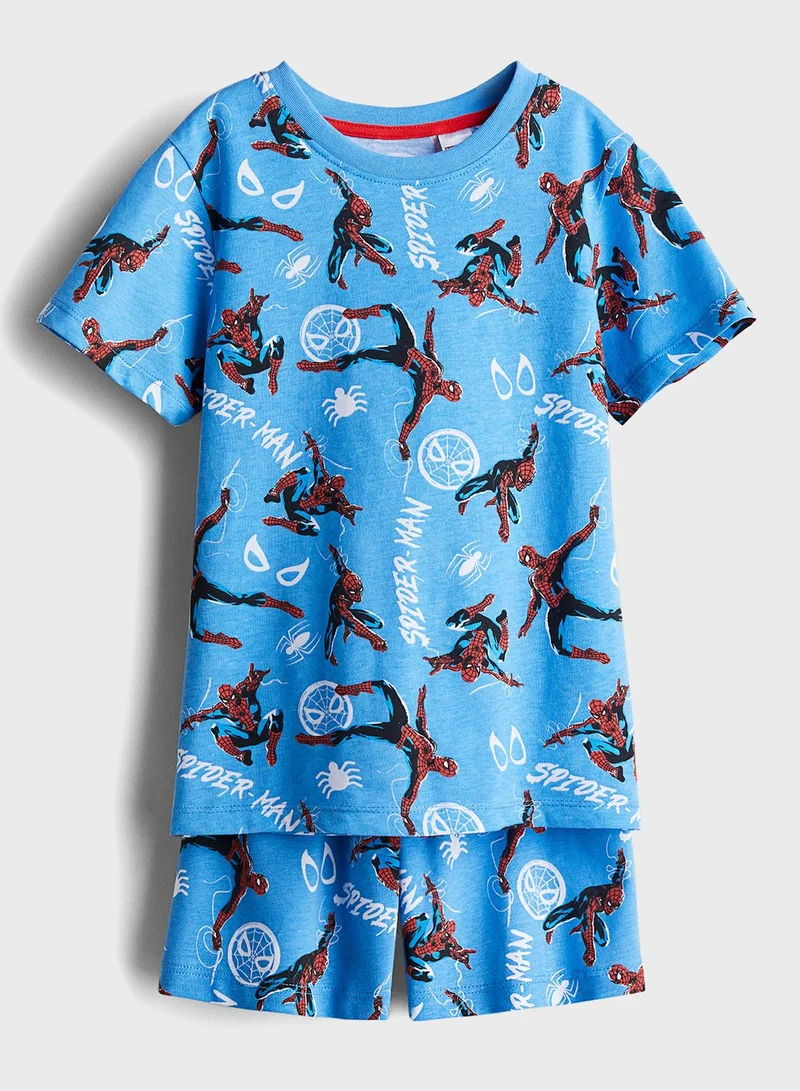 اتش اند ام Kids Printed T-Shirt & Pyjama Set