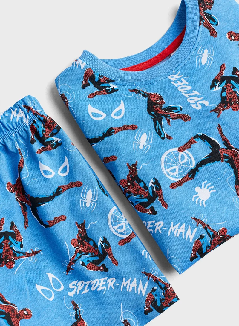 اتش اند ام Kids Printed T-Shirt & Pyjama Set