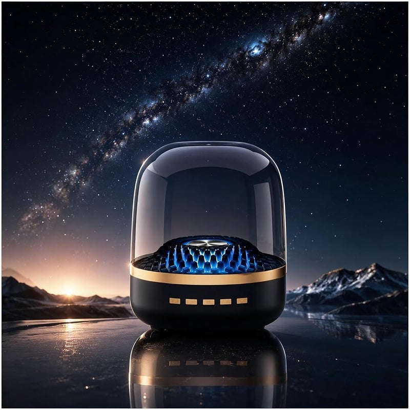 LOOPITYS Bluetooth 5.3 Wireless Speaker,20W 360° Surround Sound Speaker with RGB Ambient Light,Rechargeable Portable Speaker Support TF Card AUX USB Hands‑Free Call for Home Party - Image 1