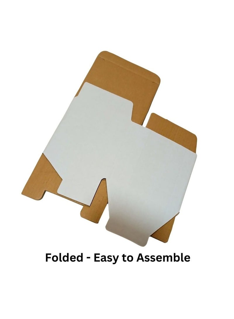 Cardboard Multi-Purpose Empty Box 10x10x10cm (12 pcs) - Image 5