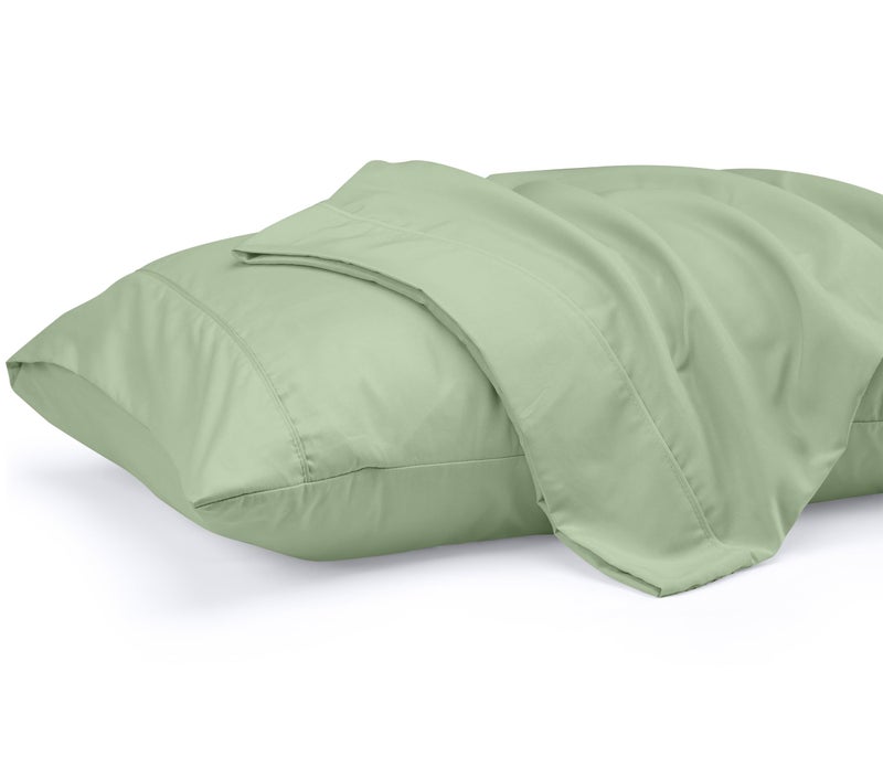 Utopia Bedding Queen Pillow Cases - 2 Pack - Envelope Closure - Soft Brushed Microfiber Fabric - Shrinkage and Fade Resistant Pillow Covers 20 X 30 Inches (Queen  Sage) - Image 1