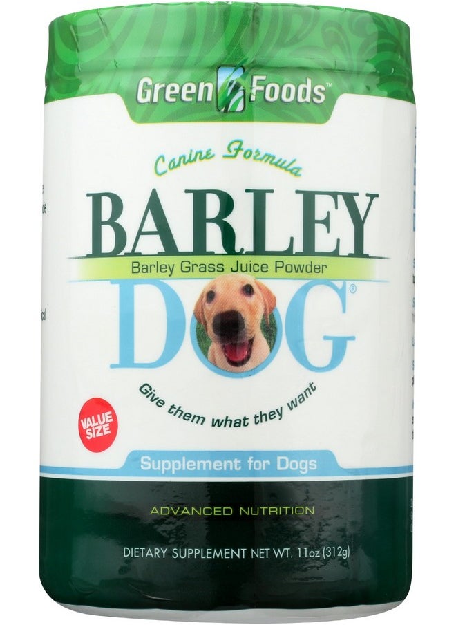 Green Foods Green Foods Corporation Barley Dog Canine Formula, 11oz  - Image 1