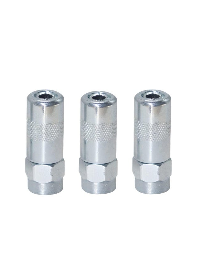 6pcs Grease Gun Nozzle Tips, Grease Gun Accessories, Steel, Copper, Silver - Image 4