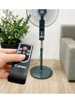 Rapido Rapido RWF-20AHD 20-Inch Standing Fan with Remote Control, 3 Wind Levels, LED Display & Adjustable Height (Up to 1.45m)  - Image 3